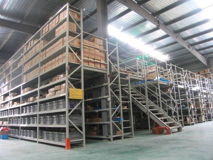 Industrial Warehouse Mezzanine Pallet Floor Racking System