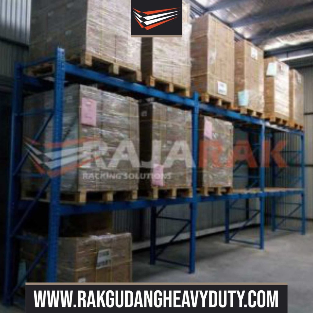 RAK GUDANG HEAVY DUTY / RAK PALLET WAREHOUSE PABRIK INDUSTRI