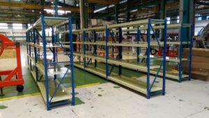 MEDIUM DUTY RACKING KEKUATAN 500Kg / LEVEL SHELVING TIPE RR-500